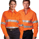 Winning Spirit Cotton Drill Safety Shirt